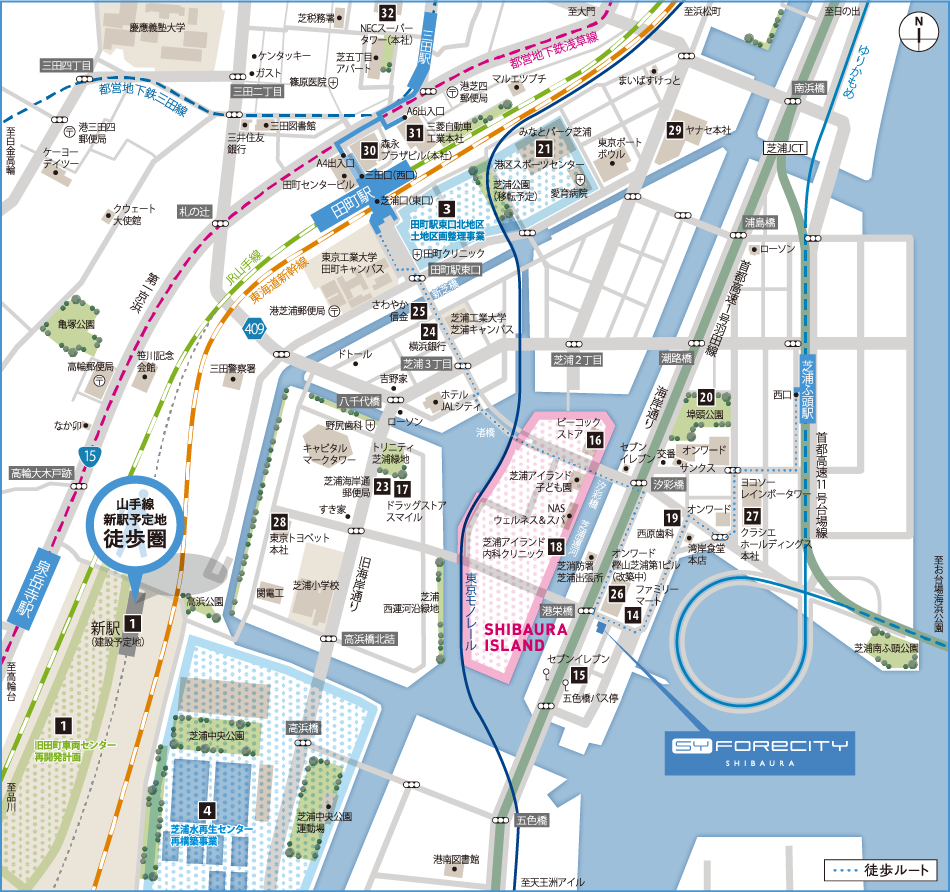 周辺環境マップ