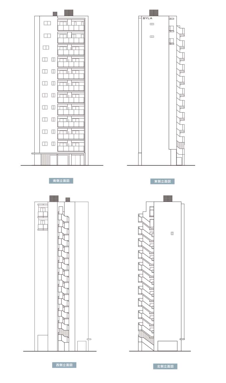 立面図