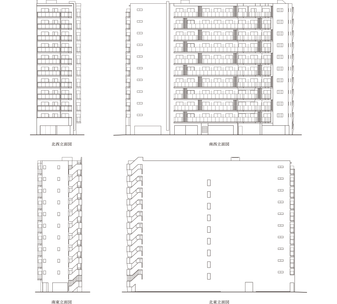 立面図