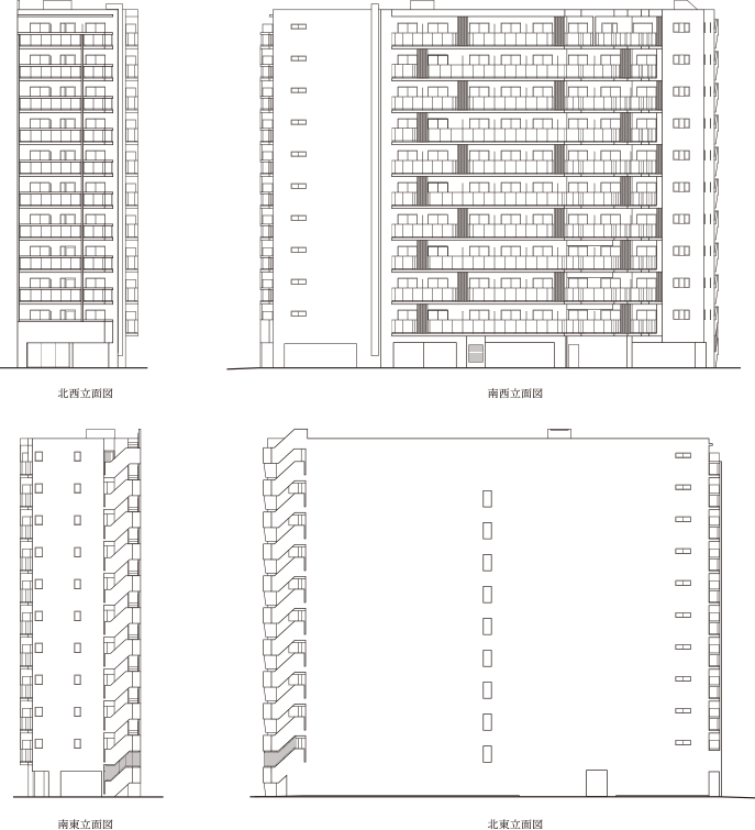 立面図