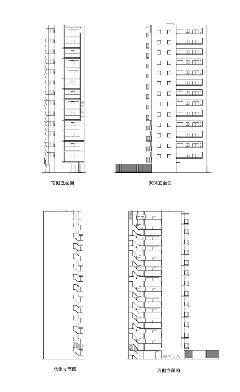 立面図