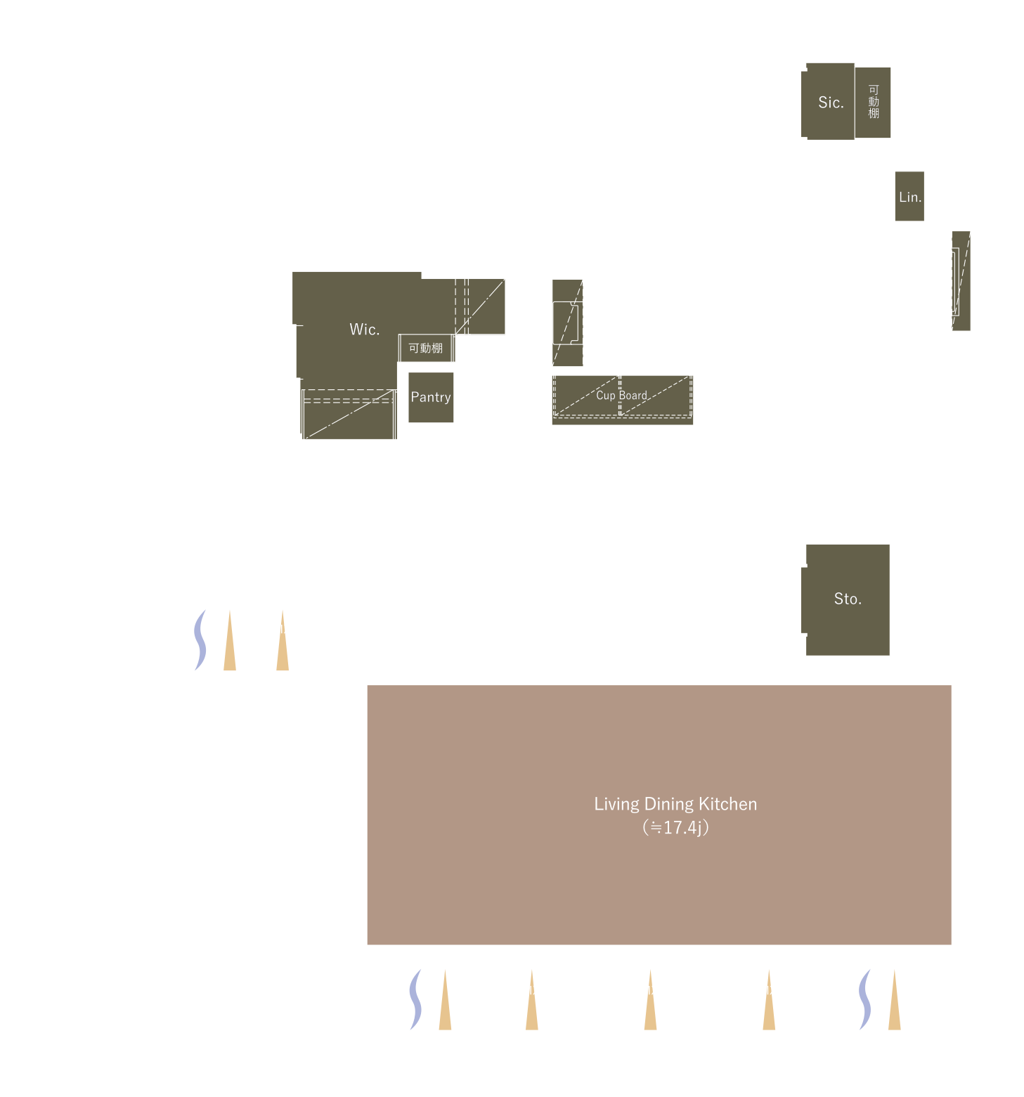 Bタイプ 間取り図