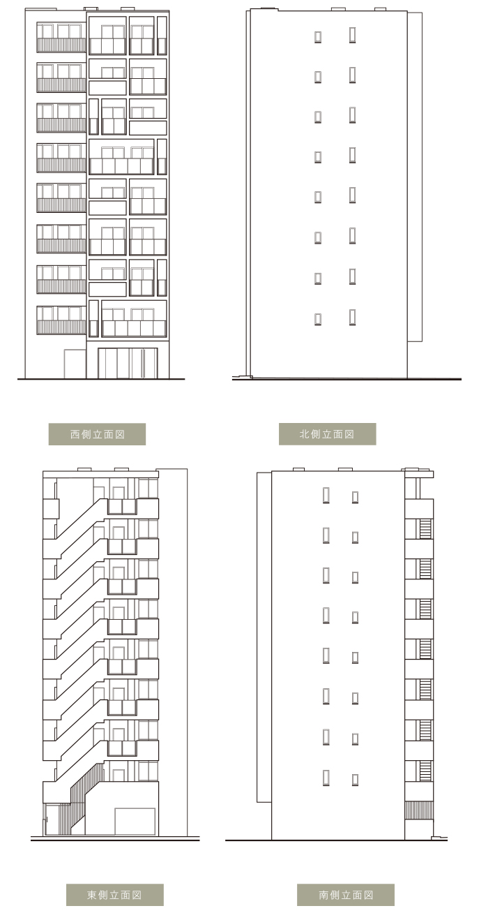 立面図
