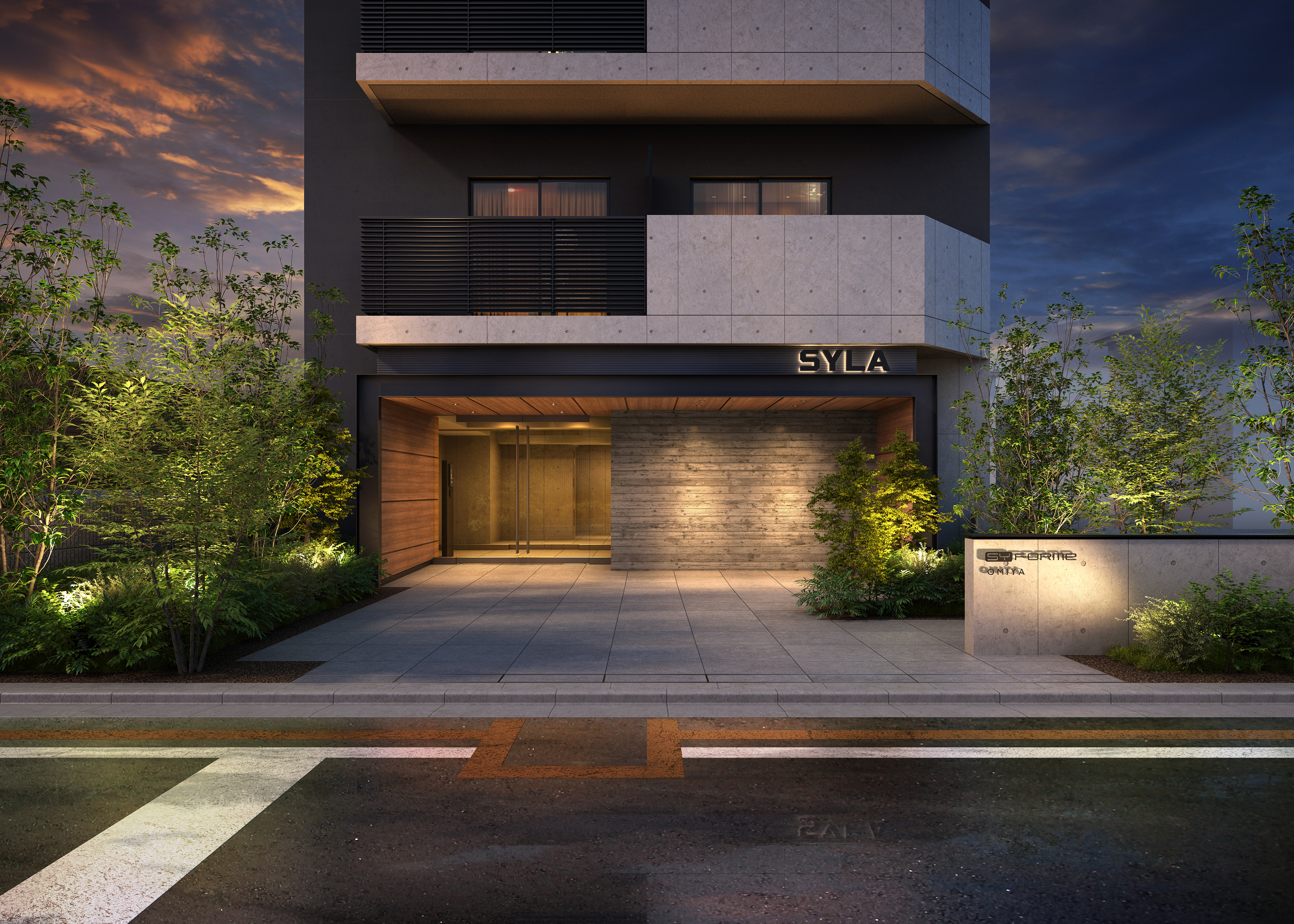 エントランスアプローチ