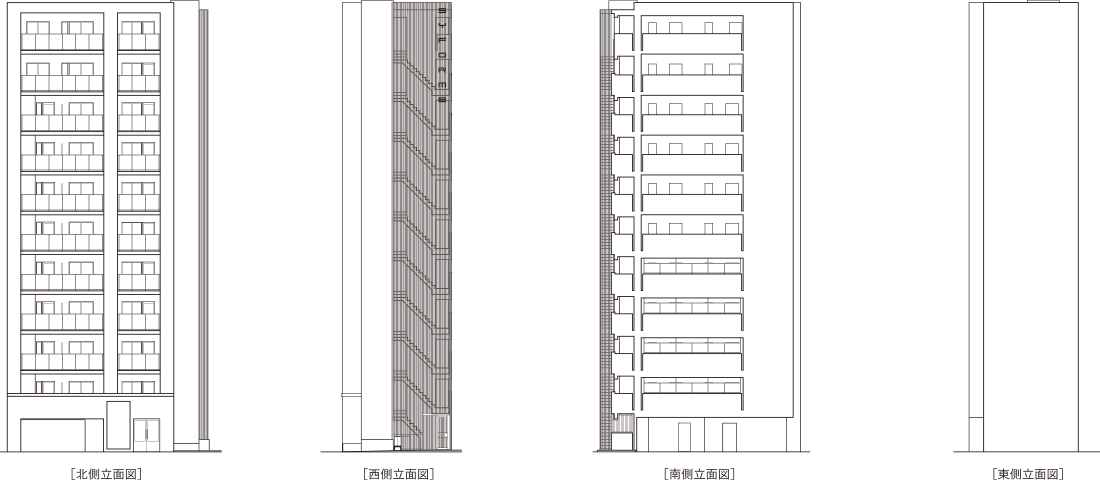 立面図