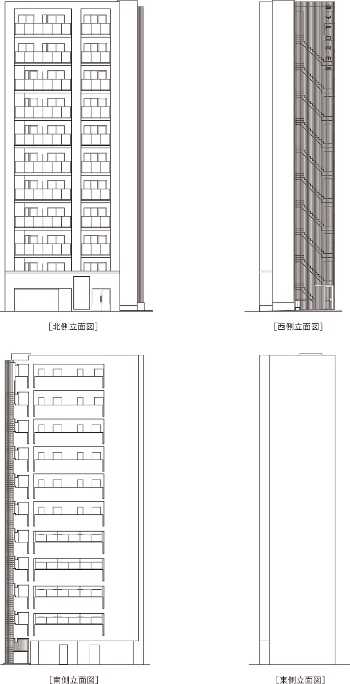 立面図