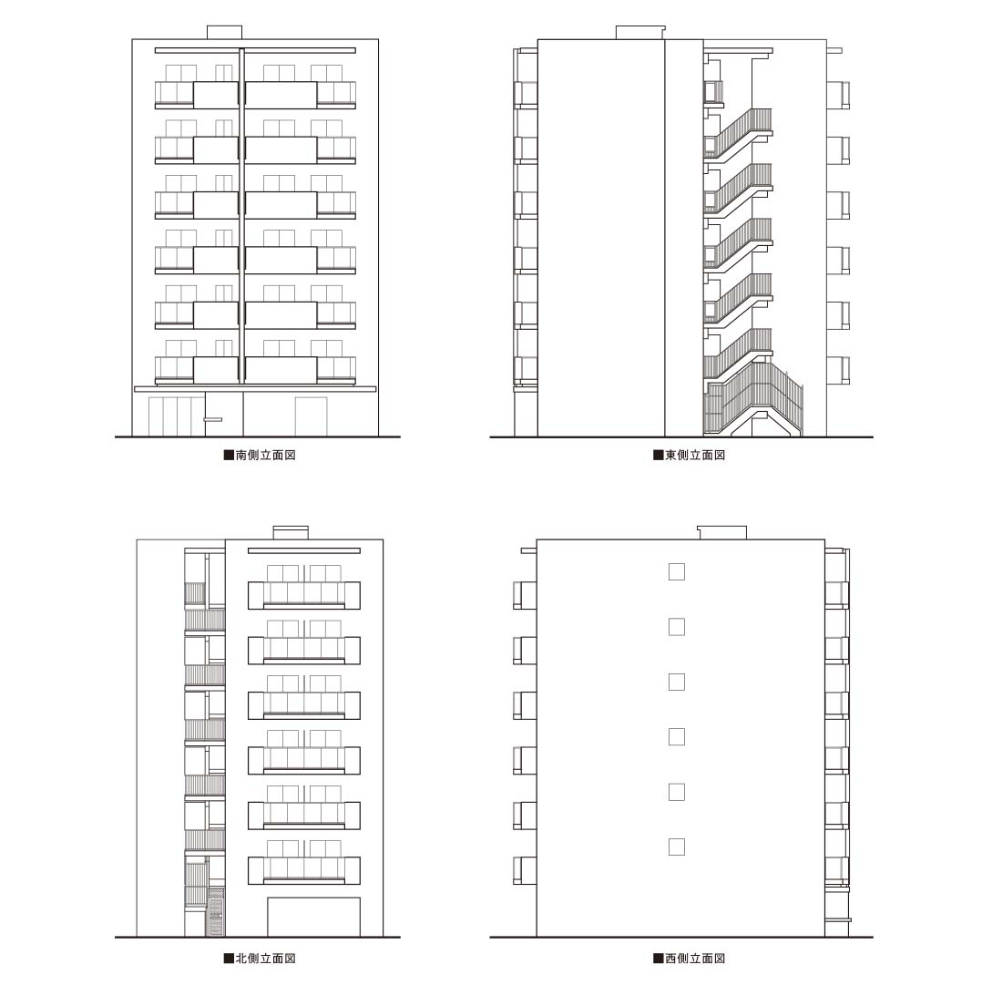 立面図