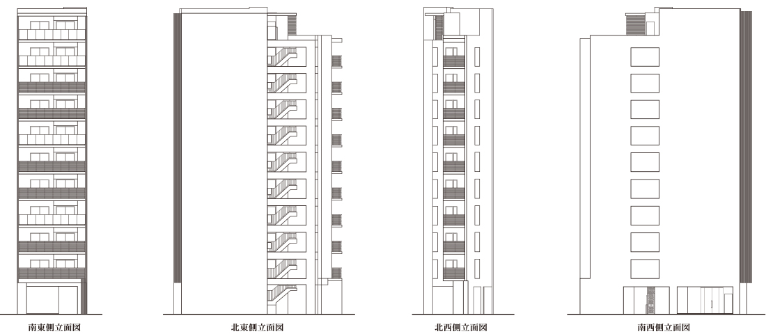 立面図