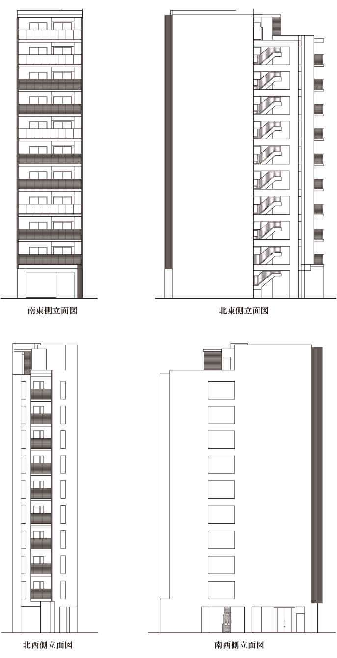 立面図