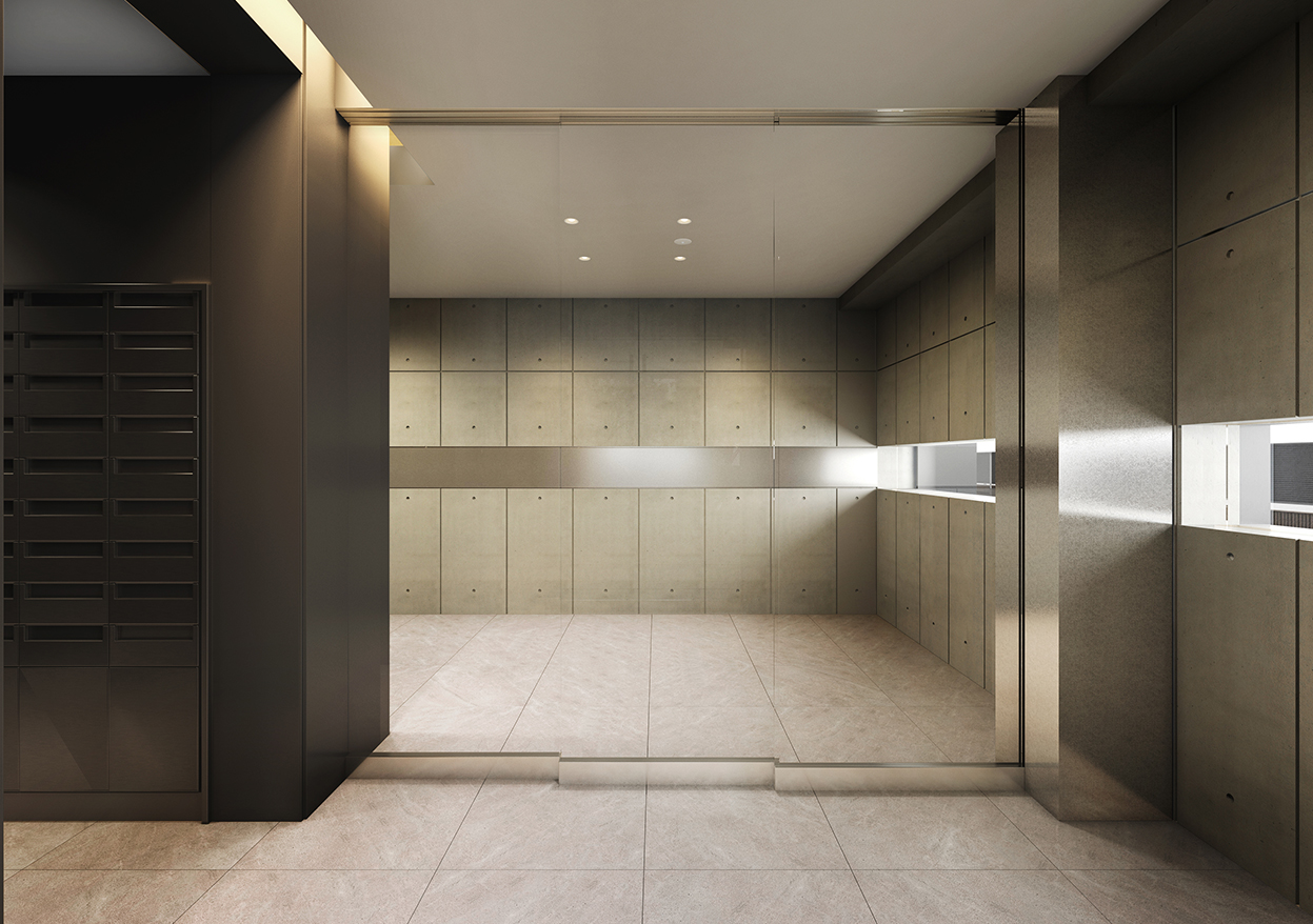 エントランスホール完成予想CG