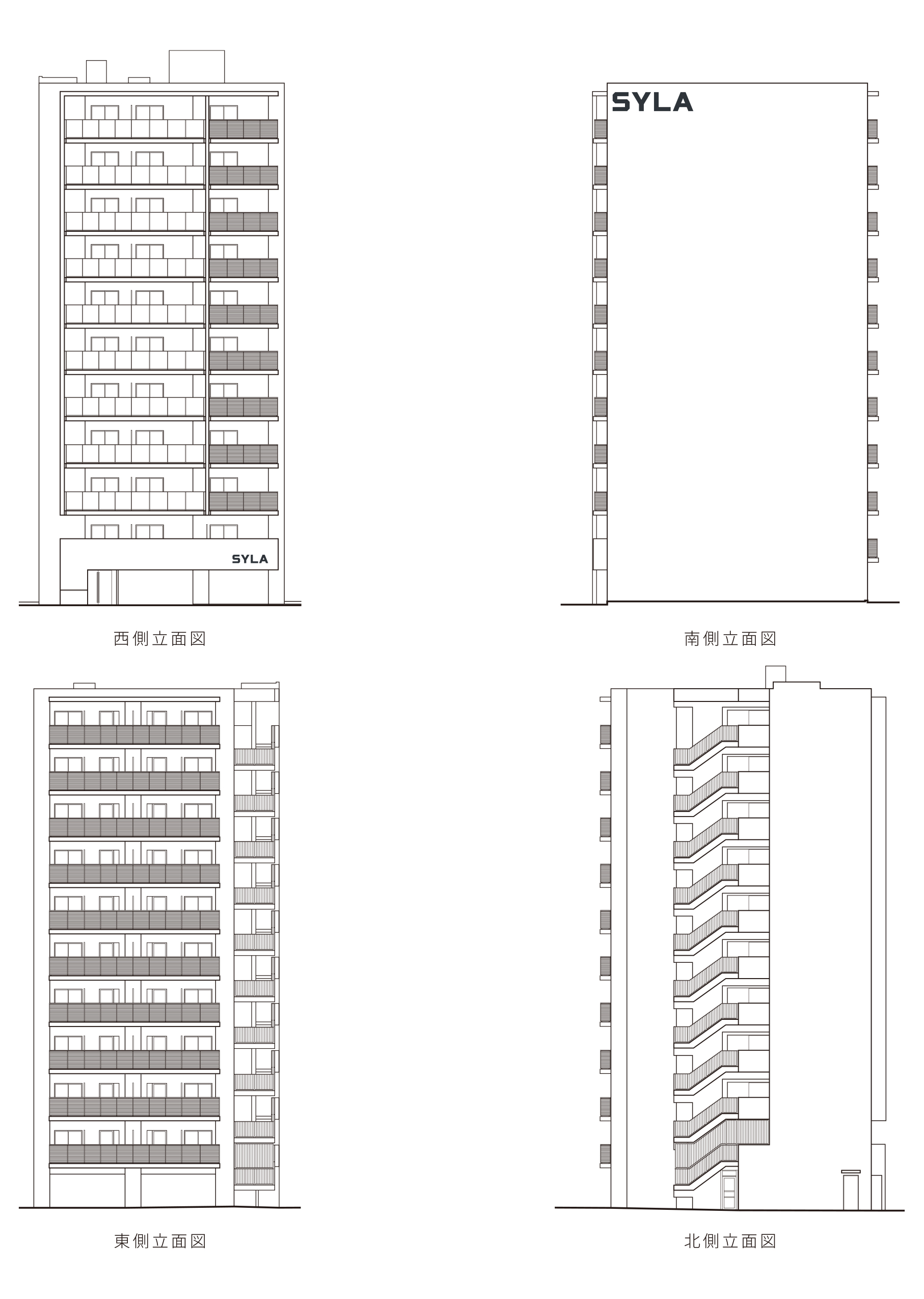 立面図