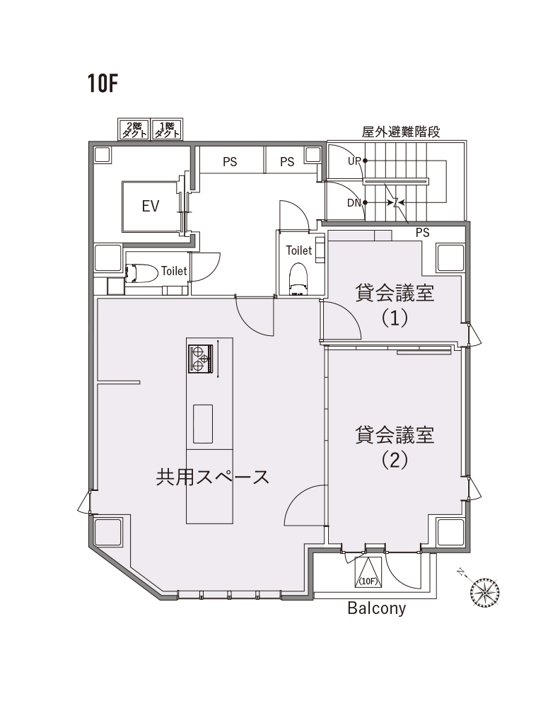 10F フロアプラン