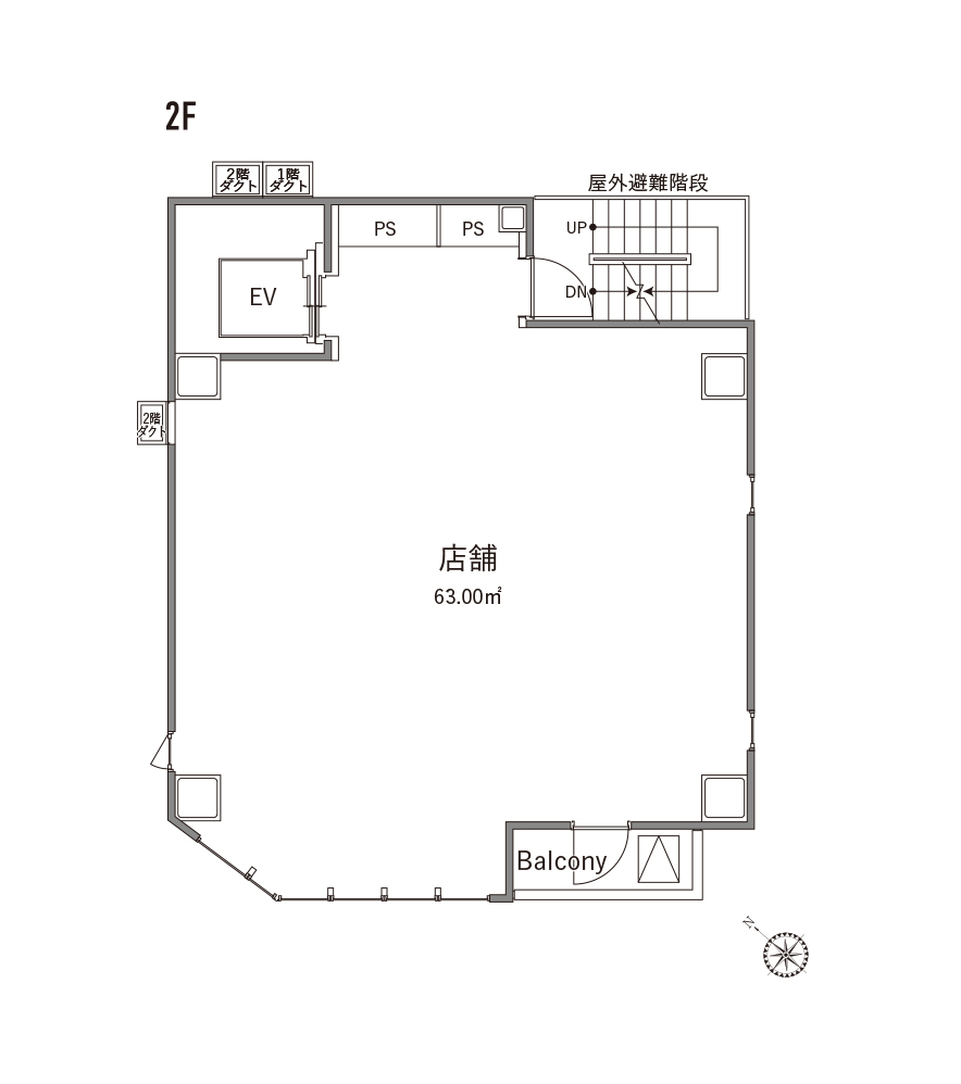 2F フロアプラン