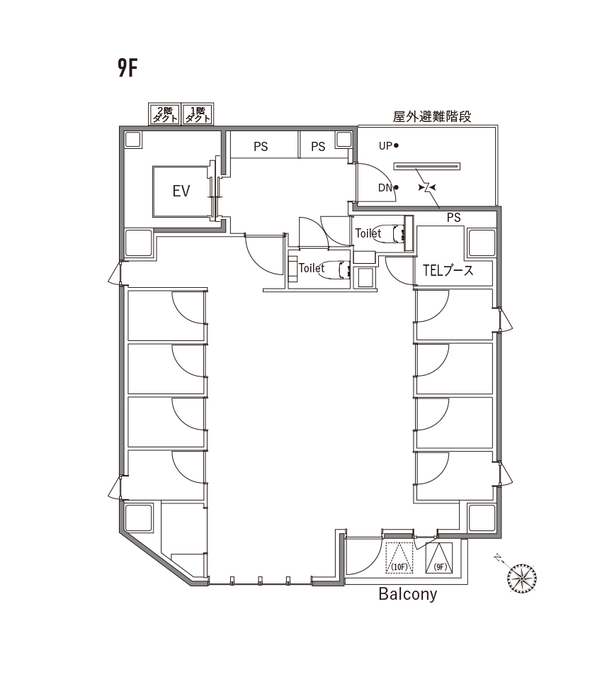 9F フロアプラン
