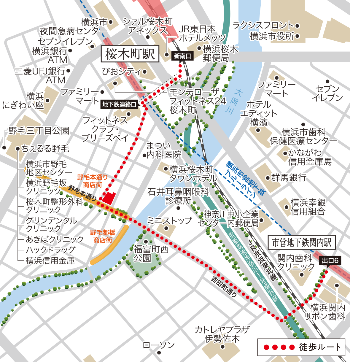 現地案内図