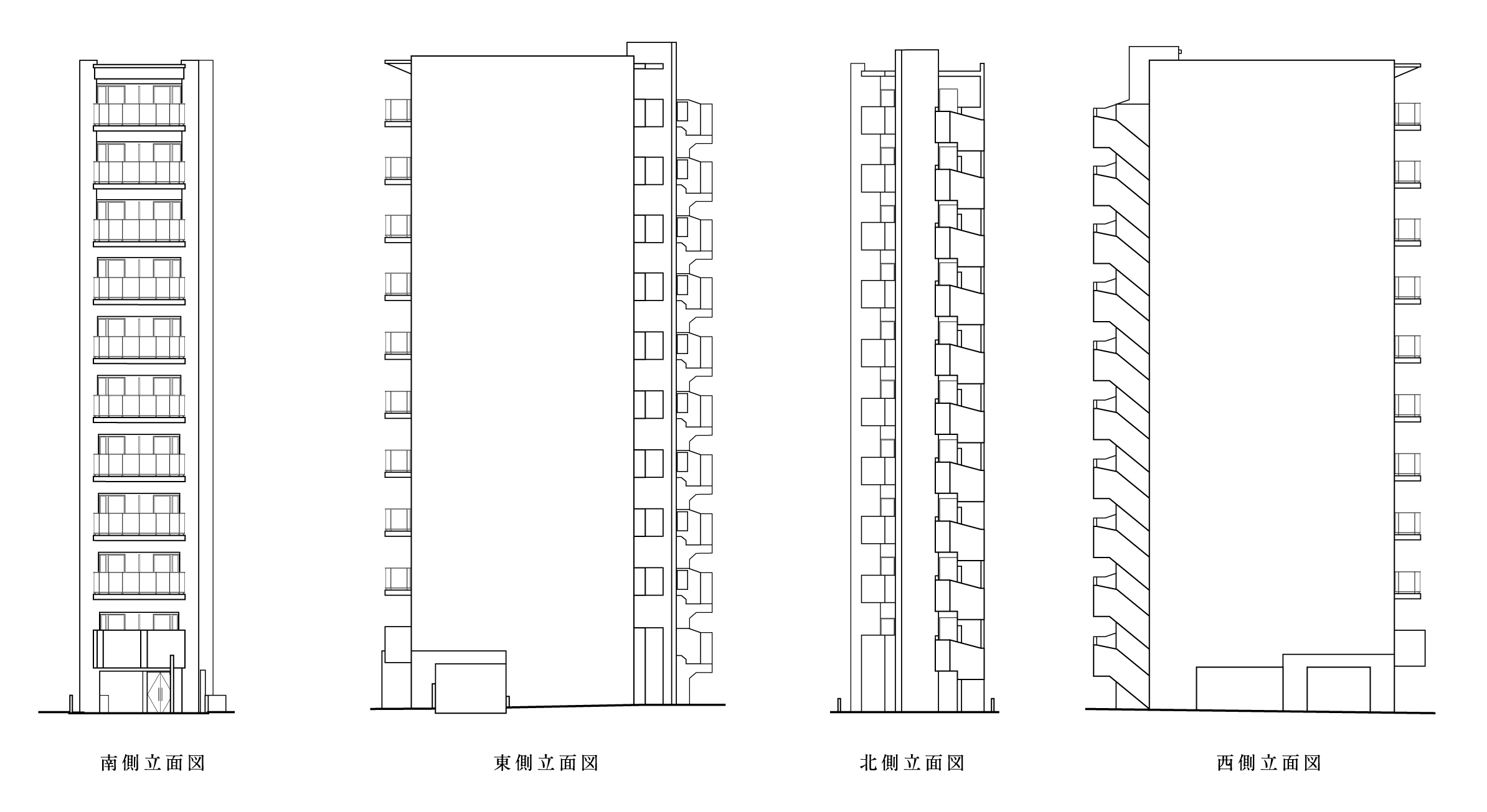 立面図