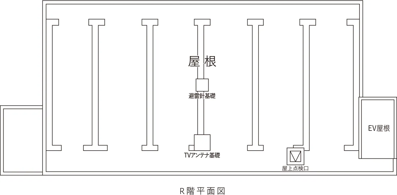 R階平面図